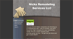 Desktop Screenshot of nicksremodeling.com